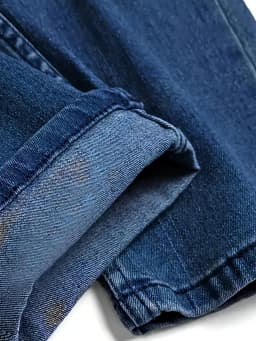 Men's Distressed Stretch Denim Jeans Street Style Ripped Detail Comfortable Versatile All Seasons Everyday Fashion