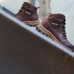 Waterproof Leather Indestructible Men Work Safety Boots Outdoor Military Boots Anti-smash Anti-puncture Industrial Shoes Male