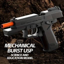 Soft Bullet Gun Toy Pistol with 100 Bullets, 12 Shells, and 2 Magazines New Toy Gun Pistol Hollow Hanging Machine, Toy Foam Blas