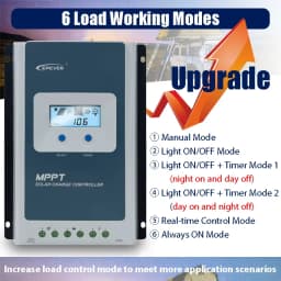 EPEVER New Generation TracerANG3 10A 20A 30A 40A with WIFI2.4G Mobile App 12V24V MPPT Solar Charger Regulator No Battery Working