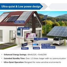 EPEVER New Generation TracerANG3 10A 20A 30A 40A with WIFI2.4G Mobile App 12V24V MPPT Solar Charger Regulator No Battery Working