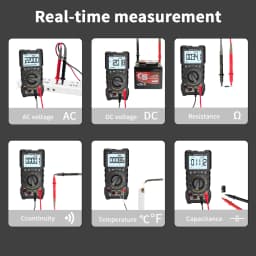 ZOYI ZT-225 4.5-digit High-Precision Fully Automatic Multimeter with Intelligent Burn-Out Protection for Electricians