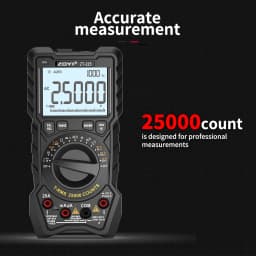 ZOYI ZT-225 4.5-digit High-Precision Fully Automatic Multimeter with Intelligent Burn-Out Protection for Electricians