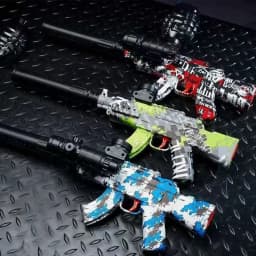 Set Electric Splatter Blaster Toy, Outdoor Team Games, Christmas, Halloween, Birthday, New Year Gift for Ages 14+