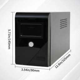 1000VA/600W 120V UPS Power Supply Battery Standby Power with 3 Outlets and LCD Display Surge Protector for Home and Office