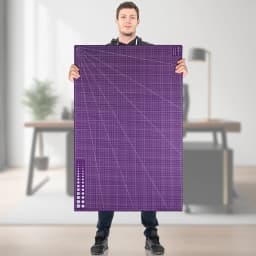 A1 Cutting Mat Double Color Heigl 35.43‘’ * 23.62” Double-sided PVC Multi-purpose Self-healing Cutting Mat Durable Paper Pad