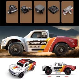 MJX HYPER GO 14211 Racing Car 1/14 Short Truck 45A ESC Brushless Motor 47 KM/H Large Foot 4WD RC Car Remote Control Car Toy MJX