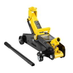 SucceBuy Low Profile Floor Jack 2T Heavy Duty Iron Hydraulic Racing Floor Jack Hydraulic Car Jack Single Piston Quick Lift Pump