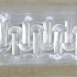 Heavy Duty Clear Plastic Fasteners 1in x 1in 12 Count Dual Lock Technology Holds 10lbs Indoor Outdoor Use No Tools Required