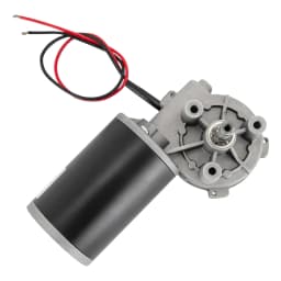 80W DC Gear Motor Electric Reductor Motor Left Position Reduction Variable Speed 70kg Load  220RPM
