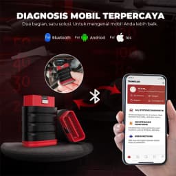 THINKCAR Thinksafe Bluetooth OBD2 Scanner OEM Full System Diagnostic Scan Tool for iOS/Android Check Engine Light Fault Car Code