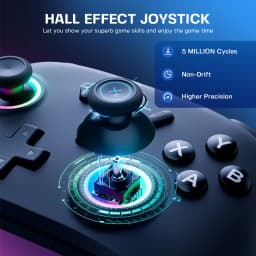 for PC/Switch2 Wireless Game Controller - Hall Effect Joystick 1000Hz