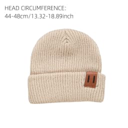 3pcs Autumn Winter Baby Warm Knitted Hats Kids Knit Beanie Hat Solid Color Children Hat For Boys Girls Accessories