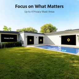 ANNKE Smart Home 180° 8MP/6MP DUO POE Dual Lens Wide View Outdoor Video POE Camera,4K AI Human Detect,8MP Security CCTV Camera