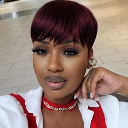 Human Hair Straight Short Pixie Cut Wig With Bangs Tangle-Free Natural Hairline Full Machine Made for Women