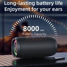 ZEALOT-S76 50W Portable Bluetooth Speaker Wireless Waterproof Outdoor IPX6 Stereo Bass Music Track Speaker Sound Box