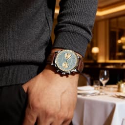 TOPHILL Chronograph Watch Racing Watch Seagull 1963 Watch ST19 Movement Sapphire Crystal  Military Limited