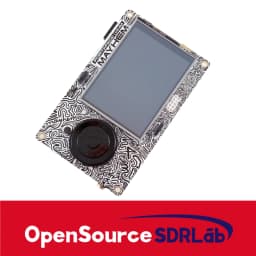 OpenSourceSDRLab Portapack H4M Spectrum Analyzer and Transparent Shell with speaker and 2500 mAh Lithium Battery