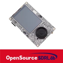 OpenSourceSDRLab Portapack H4M Spectrum Analyzer and Transparent Shell with speaker and 2500 mAh Lithium Battery