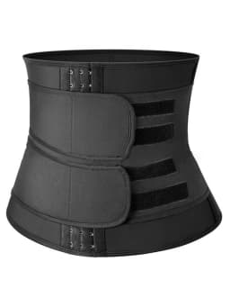 Women Shaping Casual Sports Postpartum Fitness Double Belt Adjustable Triple Hook Waist Trainer Belt for Cross Border