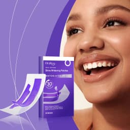 Purple Teeth Whitening Strips Brighten Tooth Remove Plaque Stain Cleaning Oral Hygiene Reduce Sensitivity Bleaching Dental Tools