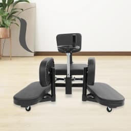 Leg Stretcher, 0-210° Adjustable Leg Split Machine, Heavy Duty Leg Stretching Trainer, Leg Spreader Load 100kg for Home Gym Yoga