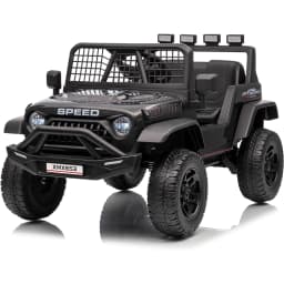 12V Kids Ride On Truck Car w/Parent Remote Control, 3 Speeds, Emergency Braking, LED Lights, Music & Horn Kids Electric Vehicles