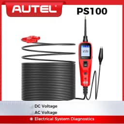 Autel PowerScan PS100 Circuit Tester Universal 12V 24V Automotive Power Circuit Probe Kit AC/DC/Continuity/Probe/Signal Test