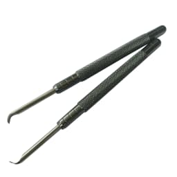 2Pcs Metal 3.5mm Watch Hand Remover Tool Watchmaker Repair Pry Levers with Flat Blade Watch Hands Lifting Tool Watch Repair Tool