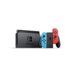 Nintendo Switch Console with Neon Blue and Neon Red Joy-Con, 32GB, Portable & Home Gaming System