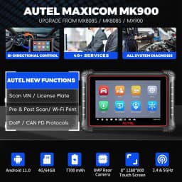 Autel Scanner MaxiCOM MK900 Bidirectional Diagnostic Tool Same as AUTEL MK900BT MK900-BT MX900 Diagnostic Scanner CAN-FD&DOIP