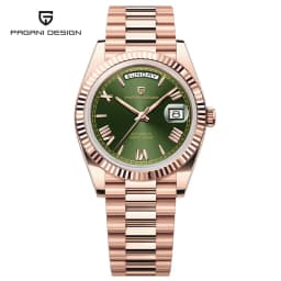 PAGANI DESIGN DD36 Men's Watches Rose Gold Luxury Automatic Watch For Men Mechanical Wristwatches Sapphire Mirror Clock Gift Man