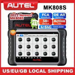 Autel MK808S Car Diagnostic Tool Automotive Code Reader OE All Systems Diagnostics Bidirectional OBD2 Scanner PK MX808S