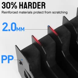 4/6/8 Slot Foam Pistol Rack for Gun Safe,Handgun Rack with Anti-slip Magnetic Strip,Firearm Revolver Storage Pistols Holder