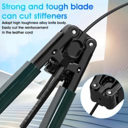 Fiber Optic Tool Kit Three-port Optical Fiber Stripper Wire Strippers Fiber Stripping Pliers Leather Wire Stripper FTTH Tools