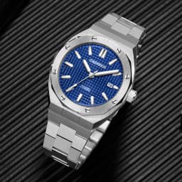 CADISEN Automatic Mens Watches Fashion Top Brand Stainless Steel Sapphire Glass MIYOTA 8215 Watch Men Mechanical Wristwatch