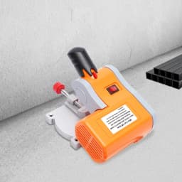 Mini Cut-off Saw 7800RPM 90W 220V/110V Electric Cutting Machine Adjustable 0-45° Angle for Wood Plastic Stone Metal DIY Craft