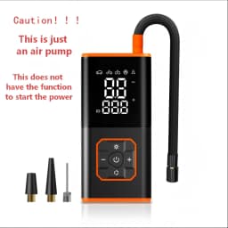 Digital Display Portable Tire Inzzator, USB Rechargeable Air Compressor for Car Bike Motorcycle Tires, Balls, Inflatable Toys
