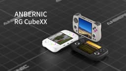 Anbernic RG CubeXX Retro Handheld Game Console 3.95" IPS Linux 3800mAh RGB Light Joystick Gaming Player WiFi Bluetooth HD-TV Out