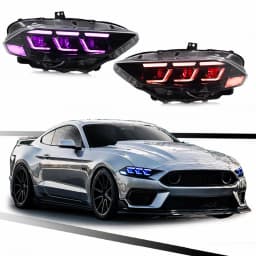 Headlights for Ford Mustang 2018-2022 Full LED Lighting Control