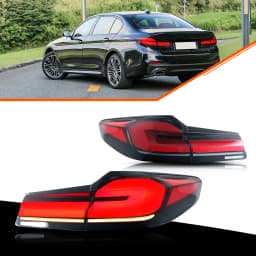 LED LCI Tail Lights for BMW 5-Series G30 F90 M5 5er 520i 530i 540i 2017-2020 Sequential Turn Signal Rear Lamps Assembly