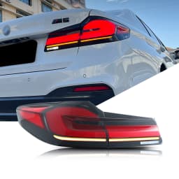 LED LCI Tail Lights for BMW 5-Series G30 F90 M5 5er 520i 530i 540i 2017-2020 Sequential Turn Signal Rear Lamps Assembly