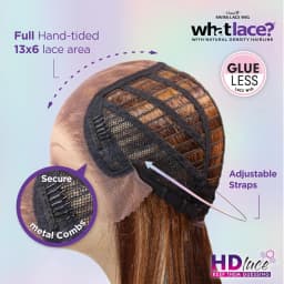 Sensationnel HD Lace Front Synthetic Wig Cloud 9 What Lace Glueless 13X6 Zion - Water wave long wig, Summer Wig, Long Curly wig