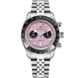 PAGANI DESIGN Men Watches New Pink BB Panda Dial Chronograph Fashion Luxury Quartz Watch For Men VK64 Movt Waterproof Watch 2026