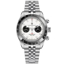 PAGANI DESIGN Men Watches New Pink BB Panda Dial Chronograph Fashion Luxury Quartz Watch For Men VK64 Movt Waterproof Watch 2026