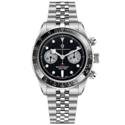 PAGANI DESIGN Men Watches New Pink BB Panda Dial Chronograph Fashion Luxury Quartz Watch For Men VK64 Movt Waterproof Watch 2026