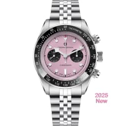 PAGANI DESIGN Men Watches New Pink BB Panda Dial Chronograph Fashion Luxury Quartz Watch For Men VK64 Movt Waterproof Watch 2026