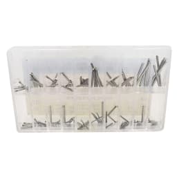 100pcs/set Screws Rod For Rolex Watch Band Strap Stainless Steel Screw Pin Watch Repair Tools Watch Parts Tools Kit Accessories