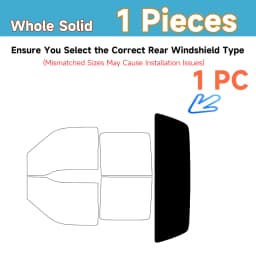 Car Window Solar Uv Protector Privacy Tint Film for Ford F250 F350 Crew Cab 1999 2000 2001-2007 Pre Cut Window Tint Sun Block