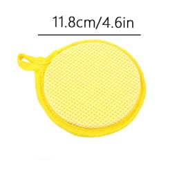 10pcs Dual-Sided Kitchen Sponge Scrubber, Cleaning Tool for Pans & Dishes